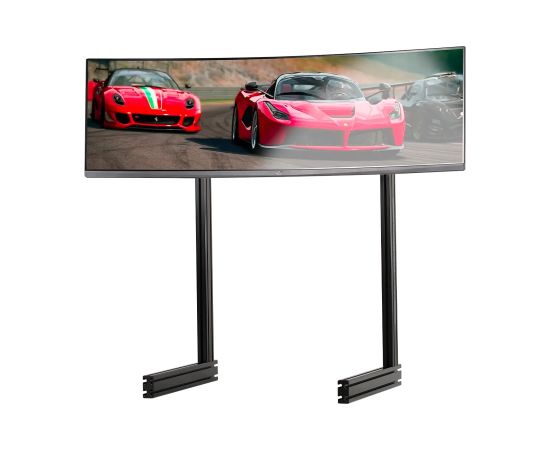 Next Level Racing Floor stand ELITE Free Standing Single Monitor Stand Vertical adjustment 65 " Black