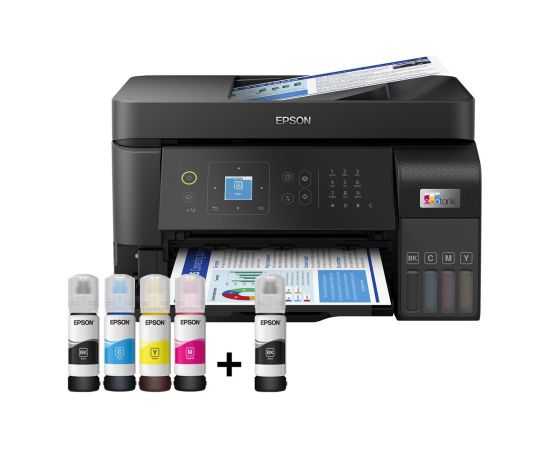 Epson Multifunctional printer EcoTank L5590 Inkjet Colour Inkjet Multifunctional Printer A4 Wi-Fi Black