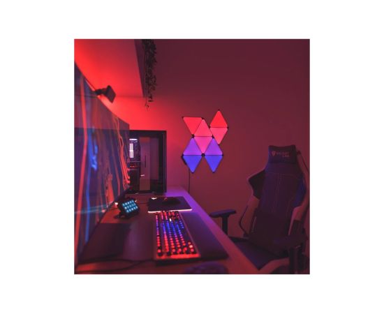 Nanoleaf Shapes Black Mini Triangles Expansion Pack (10 panels)