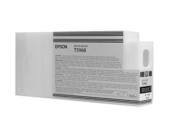 Epson Singlepack Matte Black T59680N UltraChrome HDR 350 ml Epson Epson T5968 Epson T5968 - matte black - original - ink cartridge Ink cartridge Matte black