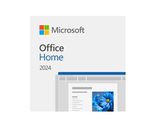 Microsoft EuroZone Online Product Key License 1 License Downloadable Office Home 2024 EP2-06798 ESD All Languages Программное обеспечение