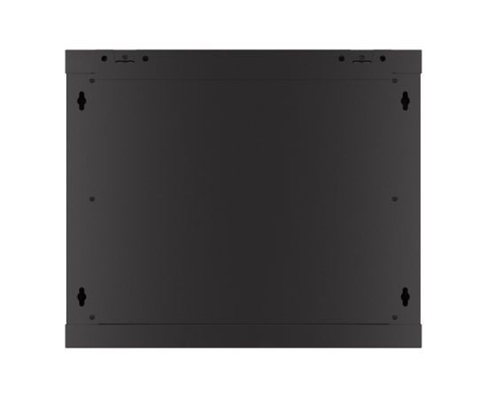 Lanberg Rack cabinet 19" wall-mount 9U/600x450 with perforated door (flat pack) WF01-6409-23B Black