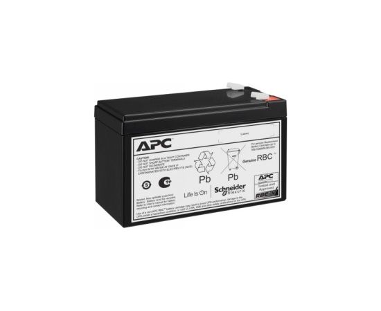 APC REPLACEMENT BATTERY CARTRIDGE VRLA 7AH 12V DC UPS Nepārtrauktā barošana