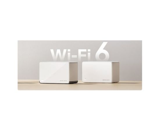 Mercusys Halo H85X(2-pack) AX3000 Whole Home Mesh Wi-Fi 6 System Mercusys