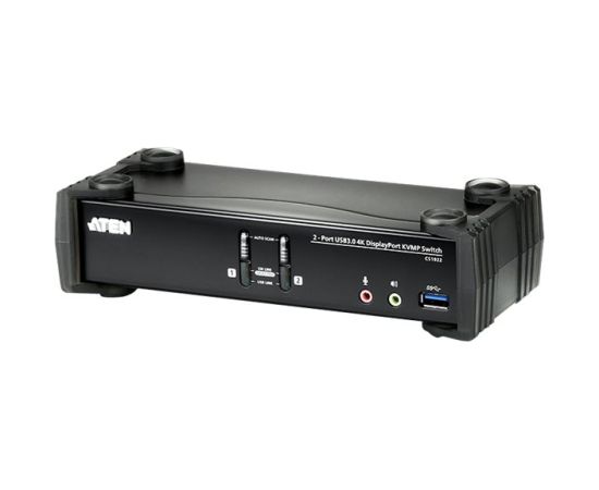 Aten CS1922 2-Port USB 3.0 4K DisplayPort KVMP Switch Aten 2-Port USB 3.0 4K DisplayPort KVMP™ Switch (Cables included) CS1922 Коммутаторы (Switch)