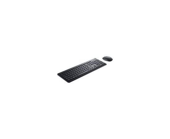 Dell Keyboard and Mouse KM3322W Keyboard and Mouse Set Wireless Batteries included Ukrainian Black Wireless connection Клавиатуры