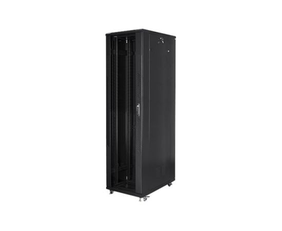 Lanberg Rack cabinet 19" free-standing 47U/800x1000 (flat pack) FF01-8047-12B Black
