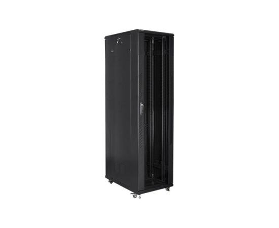 Lanberg Rack cabinet 19" free-standing 47U/800x1000 (flat pack) FF01-8047-12B Black