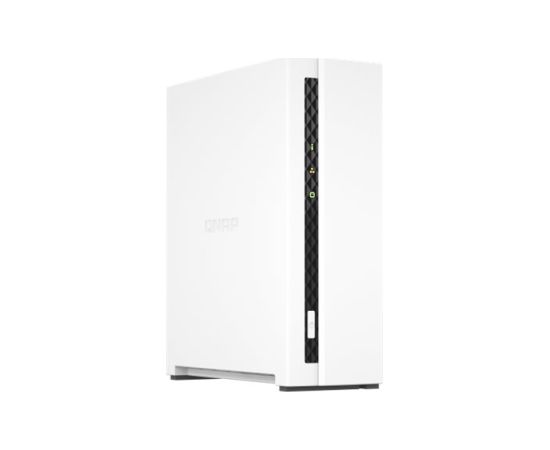 QNAP 1-Bay ARM TS-133 Up to 1 SATA 6Gb/s, 3Gb/s ARM 4-core Cortex-A55 Processor frequency 1.8 GHz 2 GB N/A