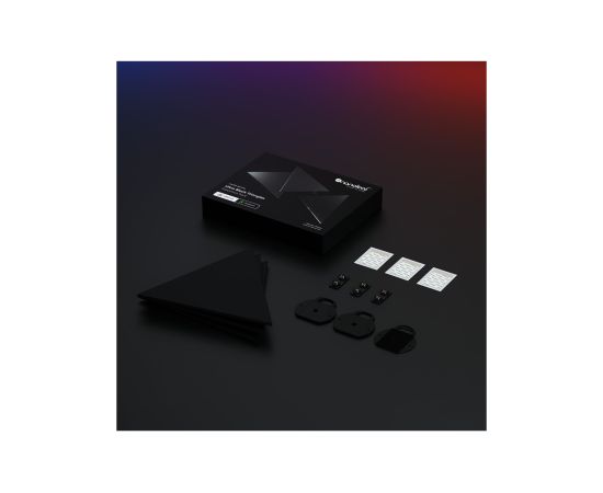 Nanoleaf|Shapes Black Triangles Expansion Pack (3 panels)|42 W|WiFi