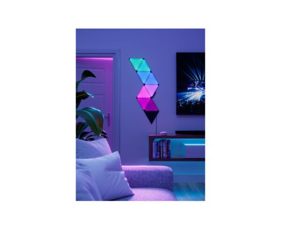 Nanoleaf|Shapes Black Triangles Expansion Pack (3 panels)|42 W|WiFi