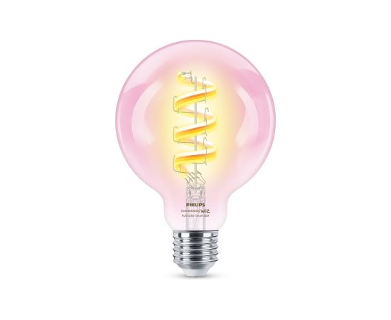 WIZ Philips Smart WiFi Filament Clear G95 RGB E27 6.3 W Full colour