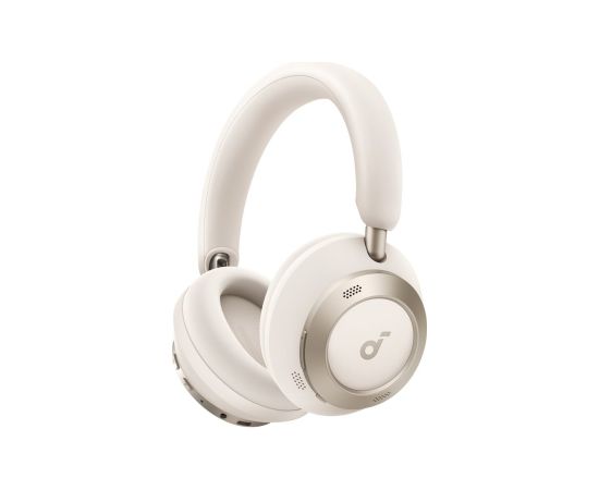 Anker Soundcore Foldable Headphones Space One Pro Bluetooth Over-ear Microphone Wireless Cream White