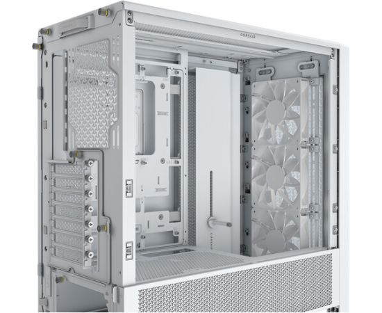 Corsair PC Case Frame 4000D RS Modular White Mid-Tower Power supply included No Корпуса