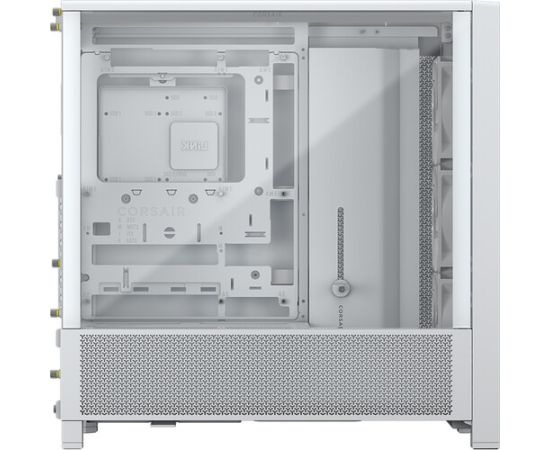 Corsair PC Case Frame 4000D RS Modular White Mid-Tower Power supply included No Корпуса