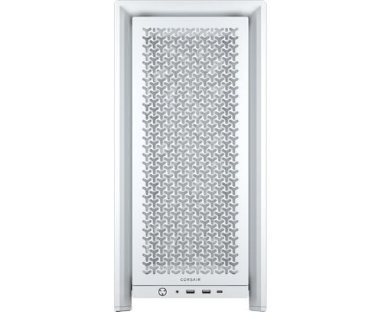 Corsair PC Case Frame 4000D RS Modular White Mid-Tower Power supply included No Корпуса