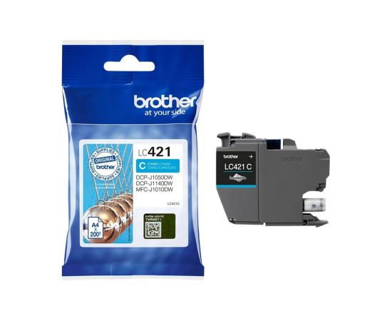 Brother LC421C Ink Cartridges Cyan