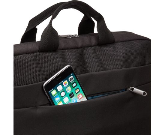 Case Logic Advantage Fits up to size 15.6 " Messenger - Briefcase Black Shoulder strap Сумки, обложки для ноутбуков