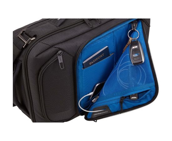 Thule C2CB-116 Crossover 2 Fits up to size 15.6 " Messenger - Briefcase/Backpack Black Shoulder strap