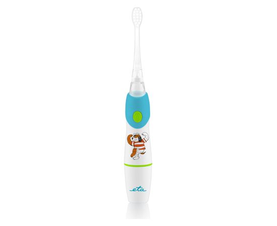 ETA SONETIC Toothbrush ETA071090000 Rechargeable For kids Number of brush heads included 2 Number of teeth brushing modes Does not apply Sonic technology White/Light blue