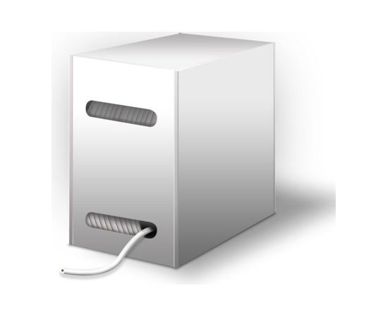 Goobay CAT 5e network cable, U/UTP 95410 Grey Tīkla vadi