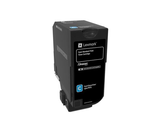 Lexmark CS72x Cyan Standard Yield Toner Cartridge Lexmark 74C0S20 CS720 Cyan Standard Yield Toner Cartridge Cartridge Cyan Тонеры для принтеров