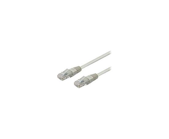Goobay CAT 5e patch cable, U/UTP Grey
