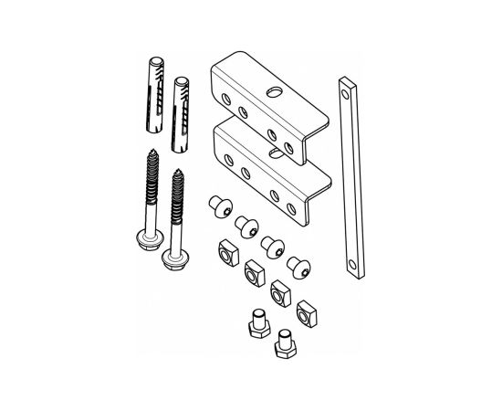 Vogels Other PFA 9126 Bracket kit for PFB 34xx Silver