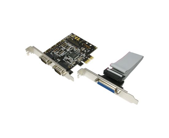 Logilink 2 x serial (COM), 1 x parallel (LPT) PCIe