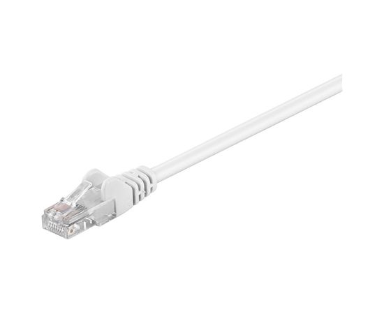 Goobay CAT 5e patch cable, U/UTP White