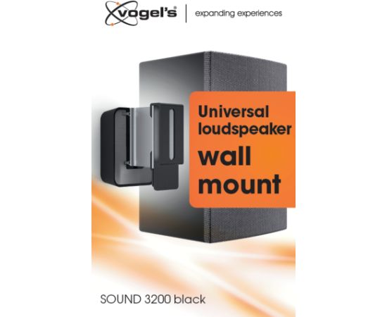 Vogels Loundspeaker Mount Turn, Tilt Maximum weight (capacity) 5 kg Black