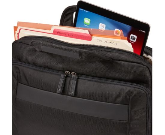 Case Logic NOTIA-114 Slim Briefcase Fits up to size 14 " Black Shoulder strap