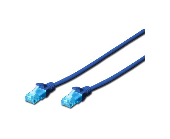 Digitus Patch cord CAT 5e U-UTP, PVC AWG 26/7, 1 m