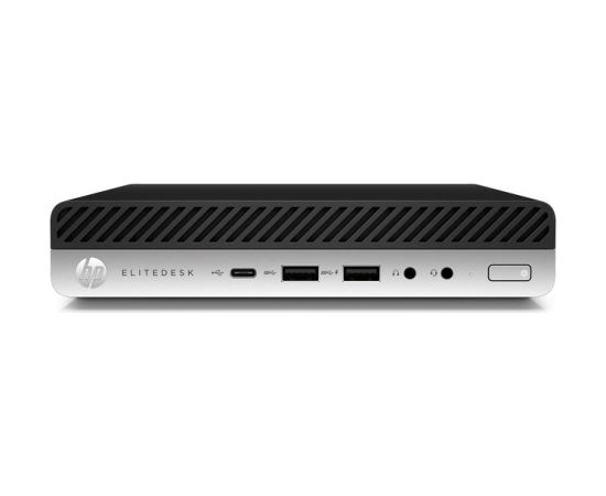 HP EliteDesk 800 G5 i5-9500T| 16GB DDR4|256GB SDD| Windows 11 Pro| Mini PC| черный, серебристый (восстановленный) Kомпьютеры после ремонта