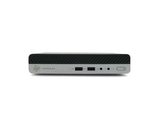 HP ProDesk 600 G4 i5-8500T| 16GB DDR4|256GB SDD| Windows 11 Pro| Mini PC| черный, серебристый (восстановленный)