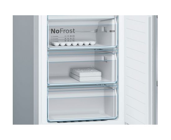 Ledusskapis NoFrost, Bosch / augstums: 186 cm