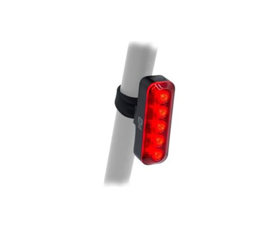 Author Rear Light XYRIUS Brake USB 400lm(black/red-lens)