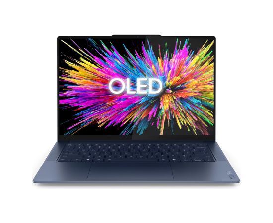 Lenovo Yoga Slim 7 14Q8X9 Snapdragon X Elite X1E-78-100 14.5" 3K Touch OLED 500nits Glossy 90Hz 16GB LPDDR5x-8448 SSD512 Qualcomm Adreno GPU 70Wh Win11 Cosmic Blue