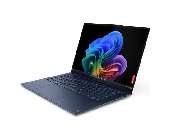 Lenovo Yoga Slim 7 14Q8X9 Snapdragon X Elite X1E-78-100 14.5" 3K Touch OLED 500nits Glossy 90Hz 16GB LPDDR5x-8448 SSD512 Qualcomm Adreno GPU 70Wh Win11 Cosmic Blue