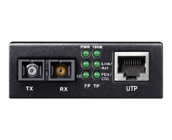 Cudy MC100SA-20 network media converter 100 Mbit/s 1310 nm Single-mode Black