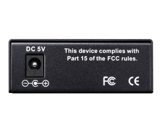 Cudy MC100SA-20 network media converter 100 Mbit/s 1310 nm Single-mode Black