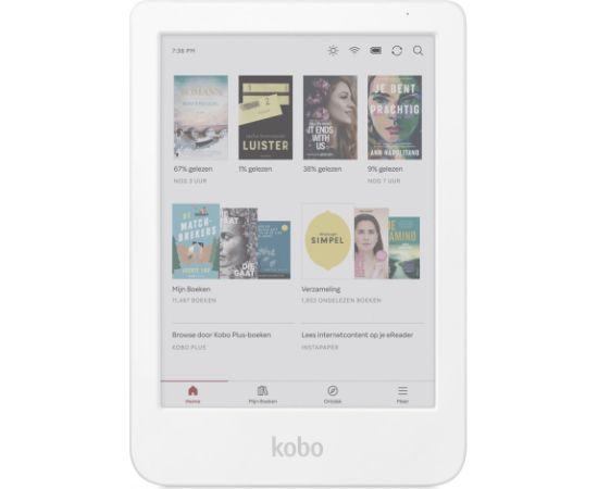 Kobo Clara Colour e-book reader Touchscreen 16 GB Wi-Fi White