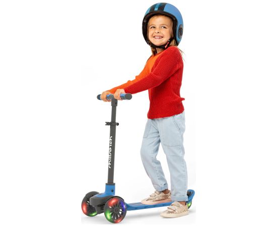 Chillafish Scotti skrejritenis ar gaismiņām, no 3 gadiem, Navy - CPSC04NAV Самокаты детские