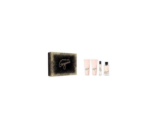 Michael Kors Gorgeous! Gift set EDP 100 ml, body lotion 100 ml, shower gel 100 ml and miniature EDP 10 ml 100ml