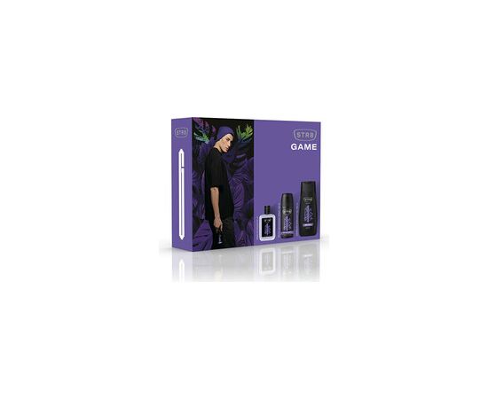 Str8 Game Gift set Aftershave 50 ml, deodorant 150 ml and shower gel 250 ml 50ml