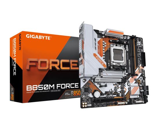 Mainboard GIGABYTE AMD B850 SAM5 Micro-ATX Memory DDR5 Memory slots 2 B850MFORCE
