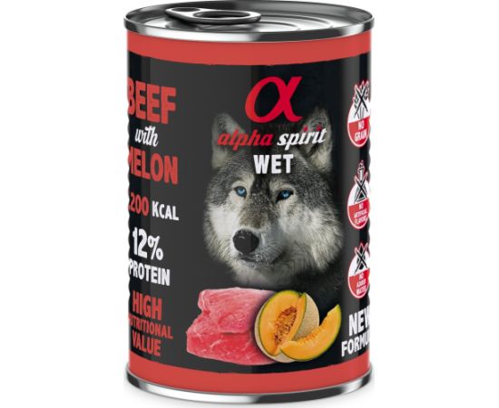 Alpha Spirit Wołowina z Melonem 400 g