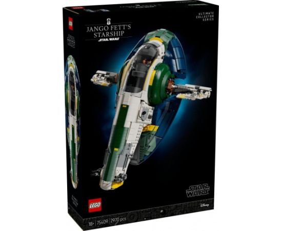 Lego Klocki star wars 75409 patrolowiec typu firespray jango fetta