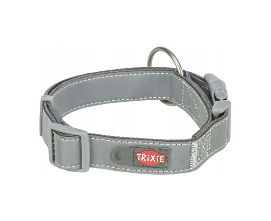 Trixie Premium Reflect, obro�a, dla psa, grafitowa, XS�S: 25�35 cm/20 mm, odblaskowa