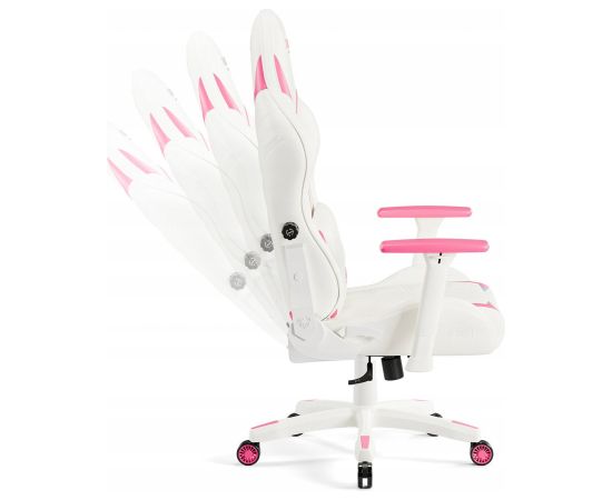 Diablo Chairs Fotel Gamingowy Diablo X-RAY 2.0 Small Size, biało-różowy